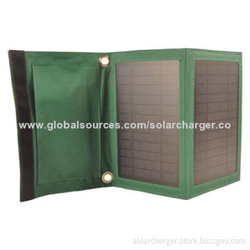 Foldable Solar Charger with 1A Output Current, 245x620x10mm Open Size
